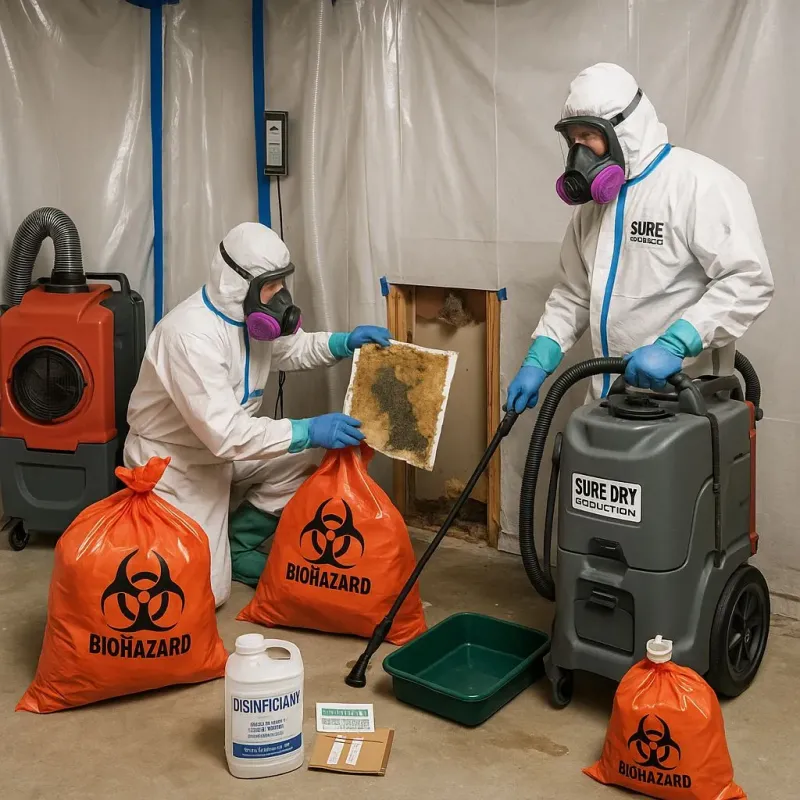 Contaminated Water Handling Protocols process in Lebec, CA
