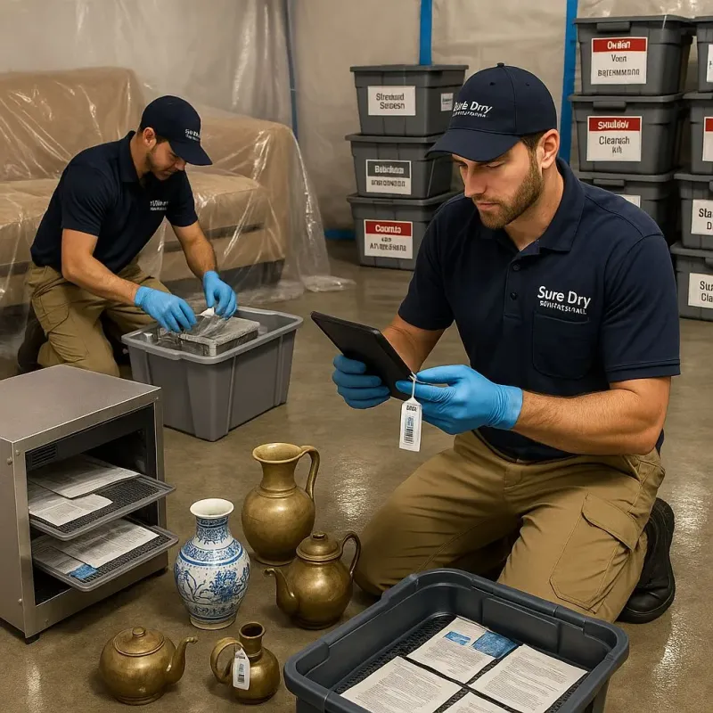 Content Protection and Restoration process in Lebec, CA