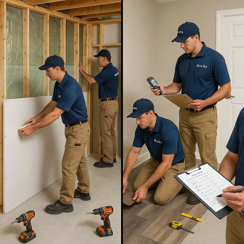 Repairs and Reconstruction process in Lebec, CA